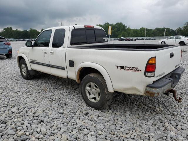 5TBBT44143S378679 - 2003 TOYOTA TUNDRA ACCESS CAB SR5 WHITE photo 2
