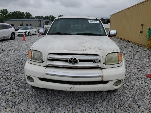 5TBBT44143S378679 - 2003 TOYOTA TUNDRA ACCESS CAB SR5 WHITE photo 5