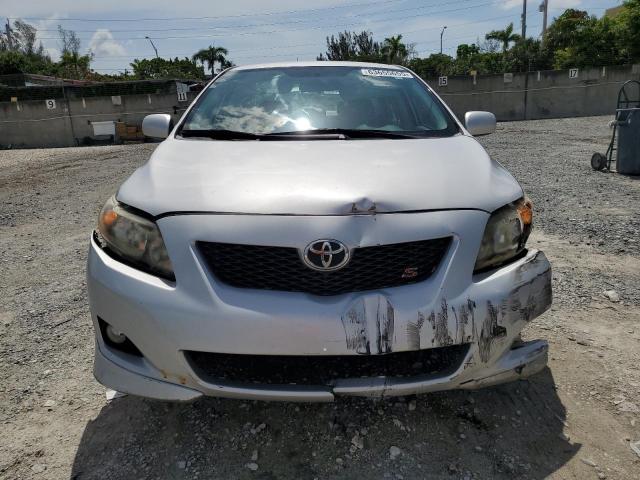 2T1BU4EE1AC332514 - 2010 TOYOTA COROLLA BASE 银色 照片 5