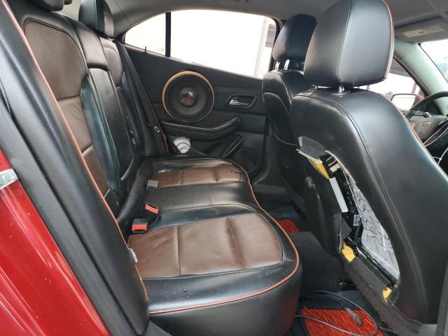 1G11H5SA0DF263245 - 2013 CHEVROLET MALIBU LTZ წითელი ფოტო 10