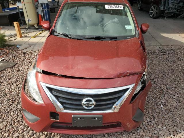 3N1CN7AP3HK457234 - 2017 NISSAN VERSA S RED photo 11