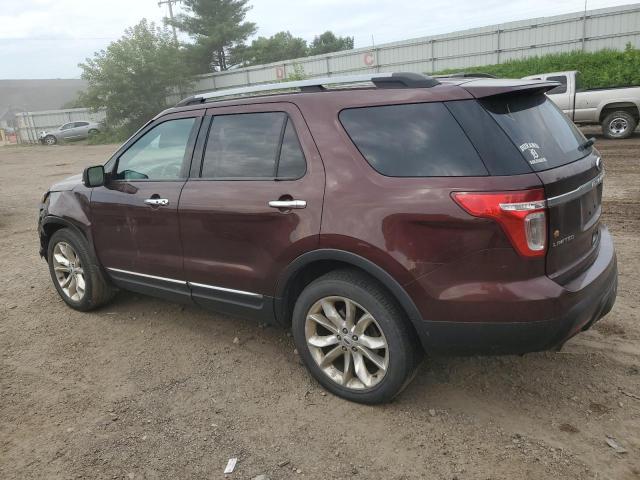 1FMHK8F81CGA55735 - 2012 FORD EXPLORER LIMITED BROWN photo 2
