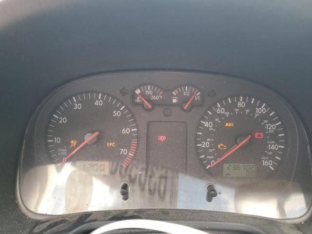 WVWRK61J33W067995 - 2003 VOLKSWAGEN JETTA GL SILVER photo 9