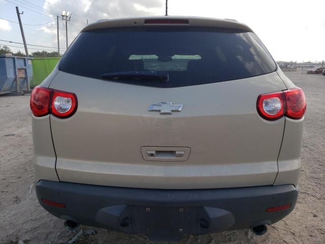 1GNLRHED9AS141000 - 2010 CHEVROLET TRAVERSE LTZ GOLD photo 6