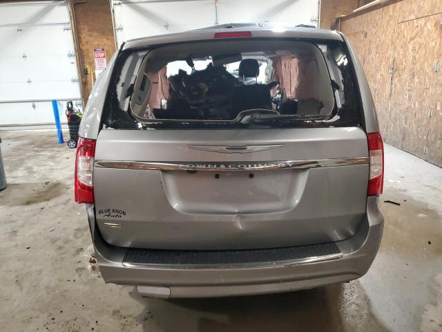 2C4RC1BG2ER398338 - 2014 CHRYSLER TOWN & COU TOURING SILVER photo 6
