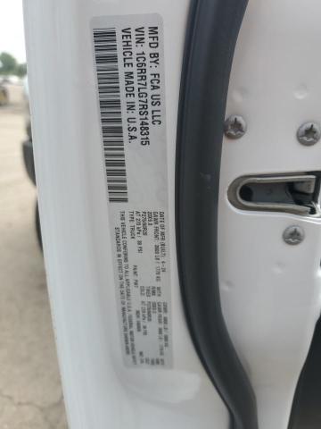 1C6RR7LG7RS148315 - 2024 RAM 1500 CLASS SLT 白色 照片 12