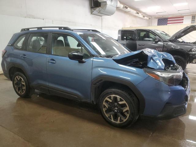 JF2SLDACXSH500432 - 2025 SUBARU FORESTER BLUE photo 4
