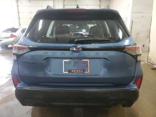 JF2SLDACXSH500432 - 2025 SUBARU FORESTER BLUE photo 6
