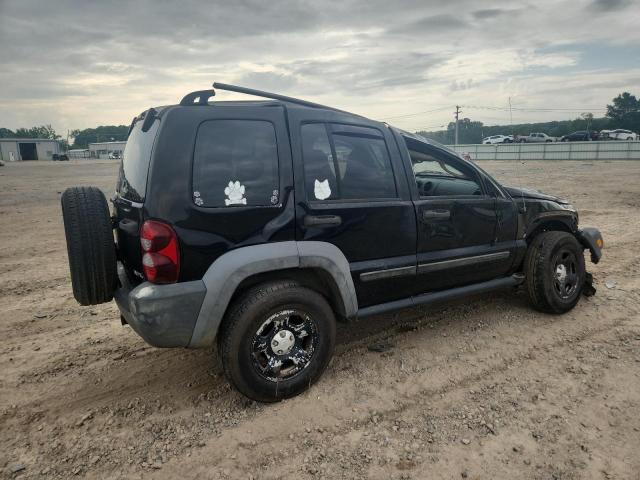 1J4GL48K77W522211 - 2007 JEEP LIBERTY SPORT 黑色 照片 3