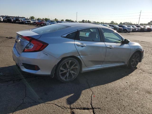 2HGFC2F89MH508836 - 2021 HONDA CIVIC SPORT SILVER photo 3