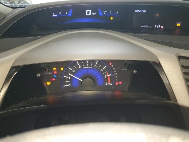 2HGFG3B87CH532342 - 2012 HONDA CIVIC EX SILVER photo 9