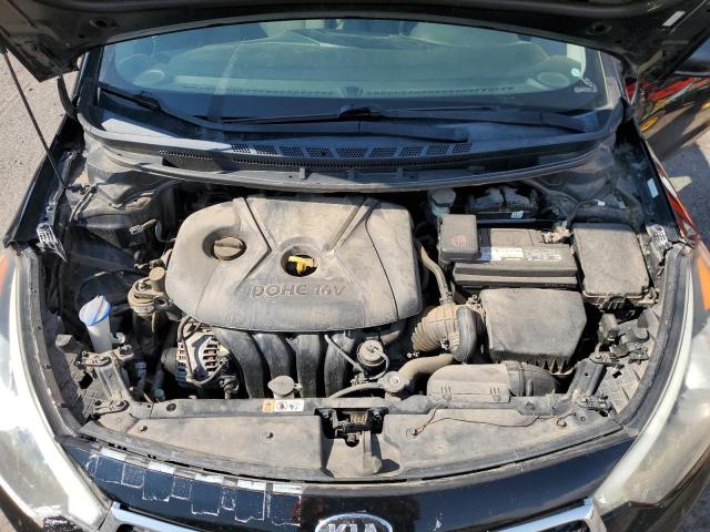 KNAFK4A62G5545156 - 2016 KIA FORTE LX BLACK photo 11