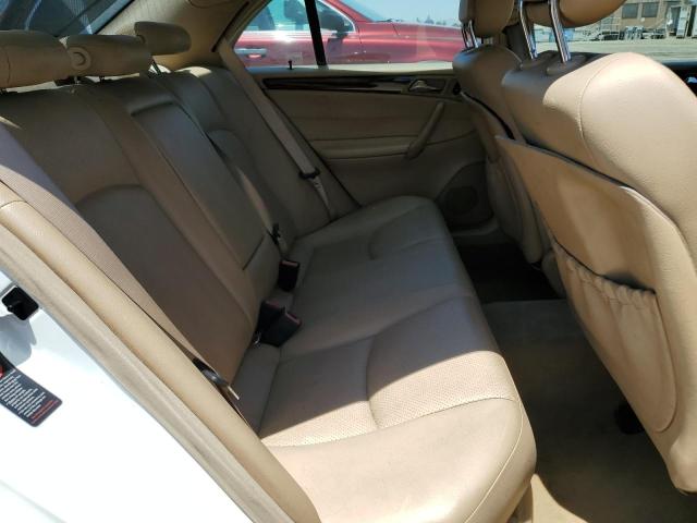 WDBRF61J32F283783 - 2002 MERCEDES-BENZ C 240 Ақ фото 10