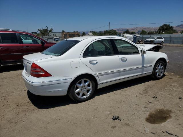 WDBRF61J32F283783 - 2002 MERCEDES-BENZ C 240 Ақ фото 3