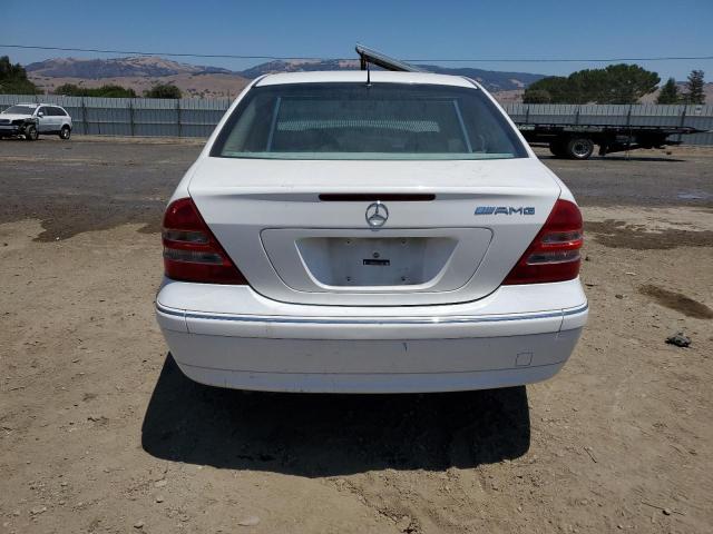 WDBRF61J32F283783 - 2002 MERCEDES-BENZ C 240 Ақ фото 6