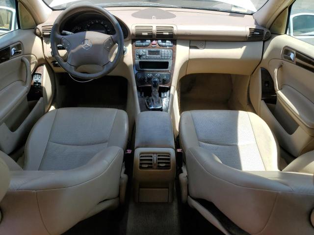 WDBRF61J32F283783 - 2002 MERCEDES-BENZ C 240 Ақ фото 8