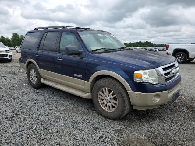 1FMFU185X7LA53426 - 2007 FORD EXPEDITION EDDIE BAUER BLUE photo 4