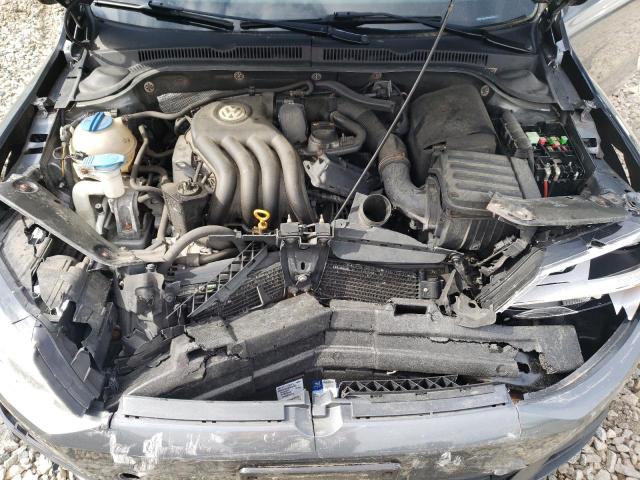3VW2K7AJ1DM270759 - 2013 VOLKSWAGEN JETTA BASE GRAY photo 11