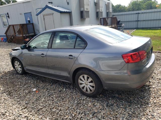 3VW2K7AJ1DM270759 - 2013 VOLKSWAGEN JETTA BASE GRAY photo 2