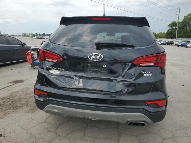 5XYZTDLB8JG541330 - 2018 HYUNDAI SANTA FE S BLACK photo 6