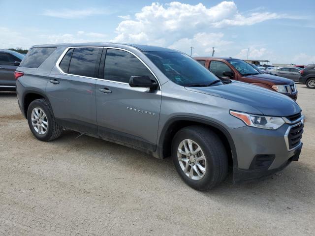 1GNERFKW3LJ283760 - 2020 CHEVROLET TRAVERSE LS GRAY photo 4