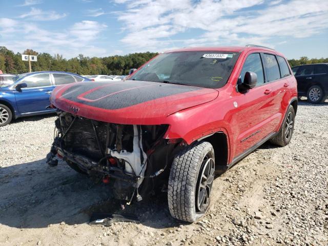 1C4RJFLT3JC426956 - 2018 JEEP GRAND CHER TRAILHAWK 红色 照片 2