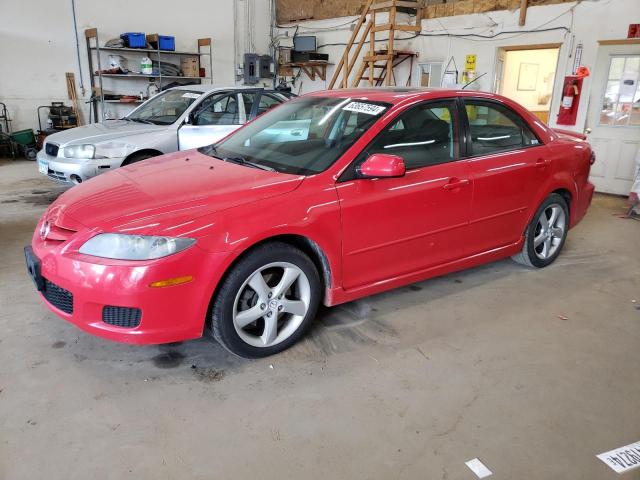 1YVHP80C385M36891 - 2008 MAZDA 6 I RED photo 1