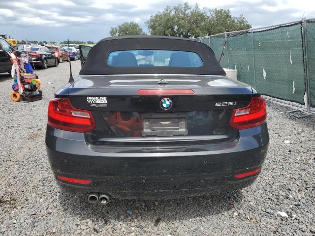 WBA1K7C51FV472540 - 2015 BMW 228 XI BLACK photo 6