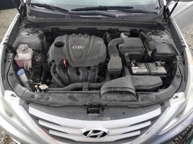 5NPEB4AC7EH816763 - 2014 HYUNDAI SONATA GLS GRAY photo 11