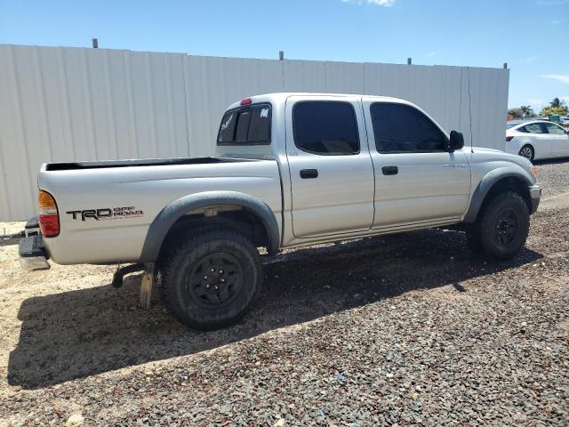 5TEGN92N62Z022312 - 2002 TOYOTA TACOMA DOUBLE CAB PRERUNNER SILVER photo 3