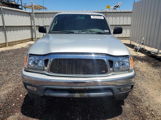 5TEGN92N62Z022312 - 2002 TOYOTA TACOMA DOUBLE CAB PRERUNNER SILVER photo 5
