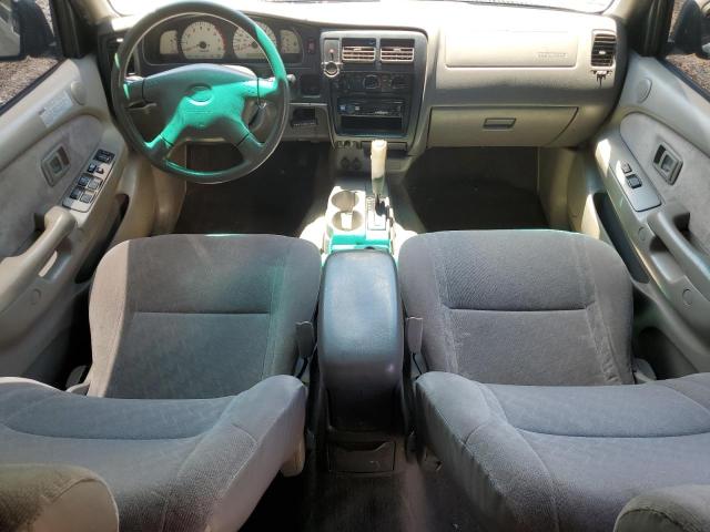 5TEGN92N62Z022312 - 2002 TOYOTA TACOMA DOUBLE CAB PRERUNNER SILVER photo 8