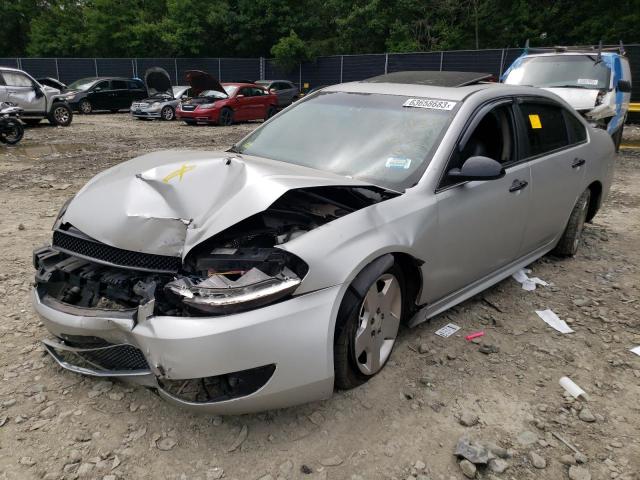 2G1WD57C391193511 - 2009 CHEVROLET IMPALA SS SILVER photo 1