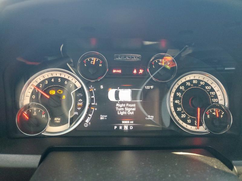 1C6RR6GG0MS550996 - 2021 RAM 1500 CLASS SLT ნაცრისფერი ფოტო 9