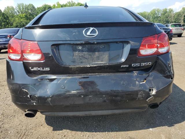 JTHCE1KSXA0025846 - 2010 LEXUS GS 350 BLACK photo 6