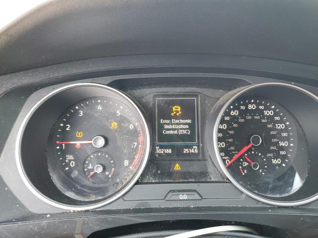 3VV3B7AX7KM046888 - 2019 VOLKSWAGEN TIGUAN SE Сұр фото 9