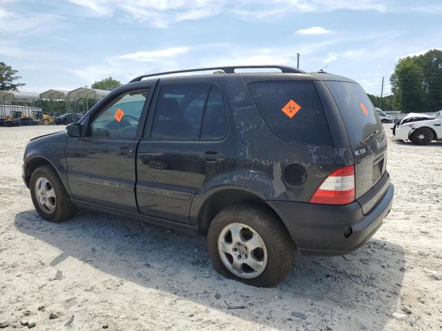 4JGAB57EX4A505231 - 2004 MERCEDES-BENZ ML 350 Қара фото 2