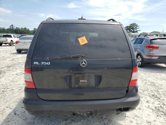 4JGAB57EX4A505231 - 2004 MERCEDES-BENZ ML 350 Қара фото 6