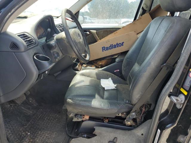 4JGAB57EX4A505231 - 2004 MERCEDES-BENZ ML 350 Қара фото 7