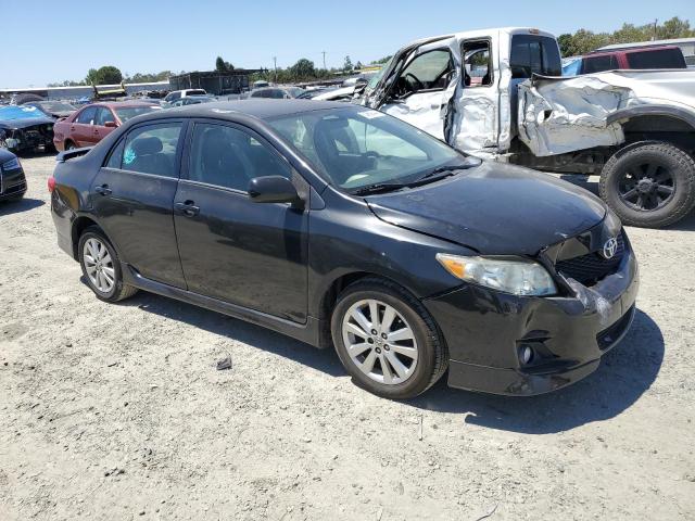 1NXBU40E49Z046951 - 2009 TOYOTA COROLLA BASE BLACK photo 4