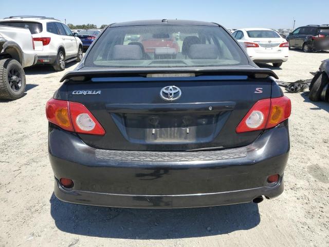 1NXBU40E49Z046951 - 2009 TOYOTA COROLLA BASE BLACK photo 6