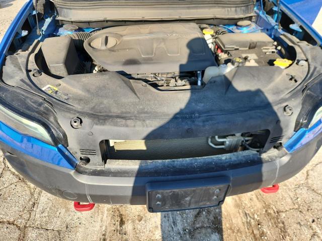 1C4PJMBX9MD200838 - 2021 JEEP CHEROKEE TRAILHAWK BLUE photo 12