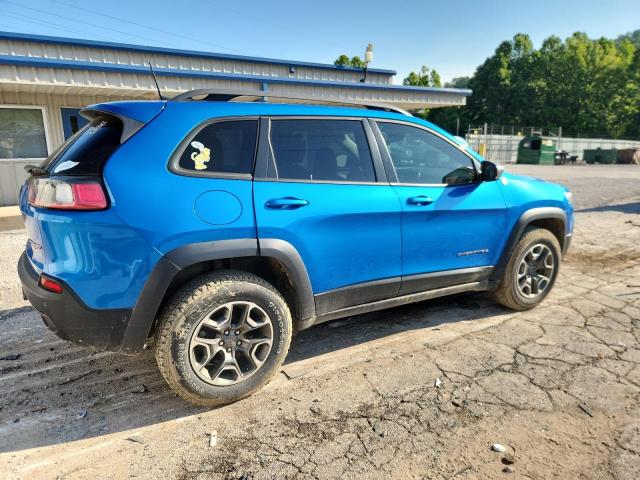1C4PJMBX9MD200838 - 2021 JEEP CHEROKEE TRAILHAWK BLUE photo 3