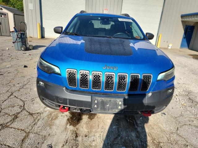 1C4PJMBX9MD200838 - 2021 JEEP CHEROKEE TRAILHAWK BLUE photo 5