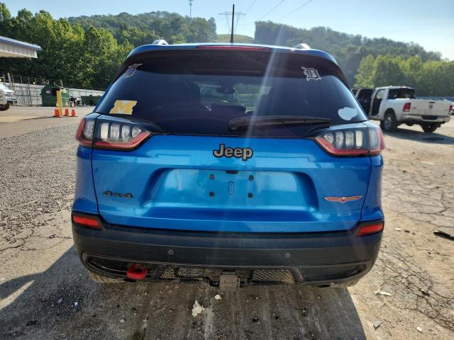 1C4PJMBX9MD200838 - 2021 JEEP CHEROKEE TRAILHAWK BLUE photo 6