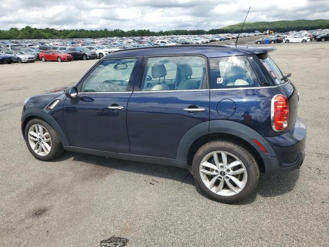 WMWZC5C5XCWM12525 - 2012 MINI COOPER S COUNTRYMAN BLUE photo 2