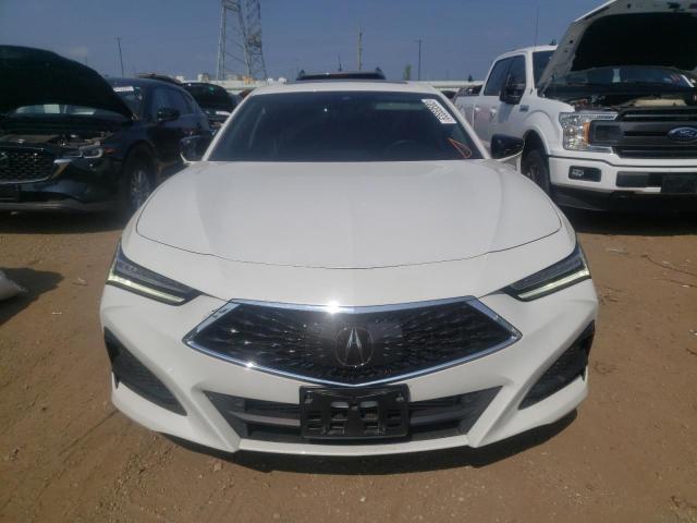 19UUB5F44MA001947 - 2021 ACURA TLX TECHNOLOGY WHITE photo 5