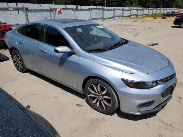 1G1ZE5ST3HF230372 - 2017 CHEVROLET MALIBU LT SILVER photo 4