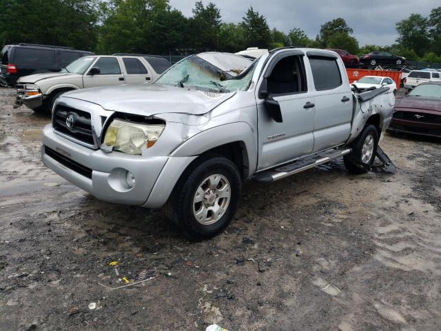 3TMJU62N97M037012 - 2007 TOYOTA TACOMA DOUBLE CAB PRERUNNER SILVER photo 1