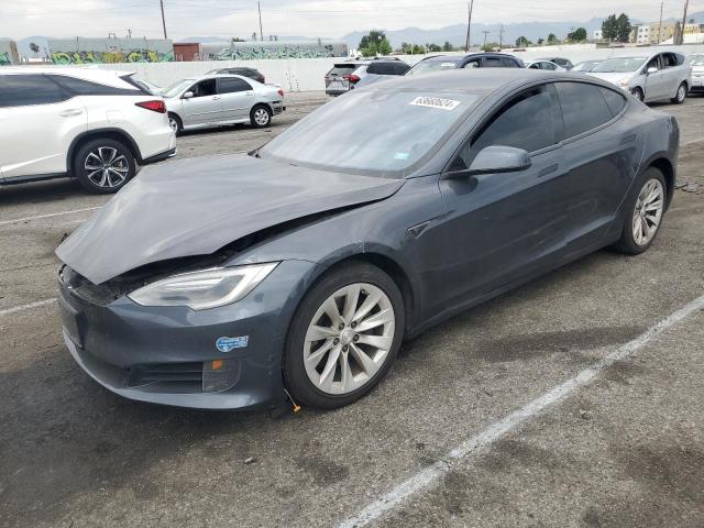 5YJSA1E19GF150469 - 2016 TESLA MODEL S GRAY photo 1